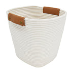 AVERO™ Large Cotton Rope Basket, White, 2 Pieces - AVERO™