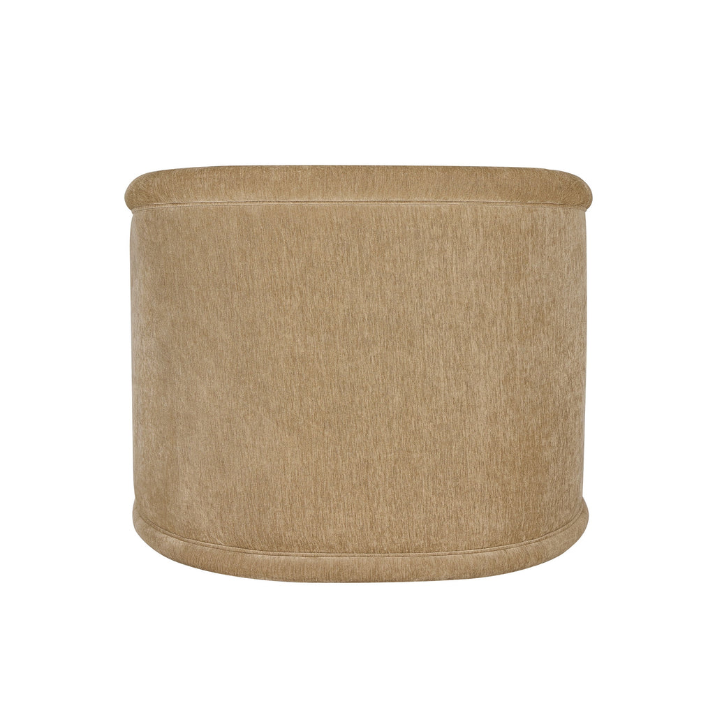 AVERO™ Sienna Swivel Accent Chair, Caramel Velvet Fabric - AVERO™