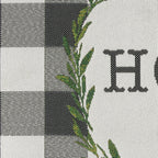 AVERO™ 4 Pack Buffalo Check Home Kitchen Rug 20 x 30 65 Polypropylene 35 Polyester Grey - AVERO™