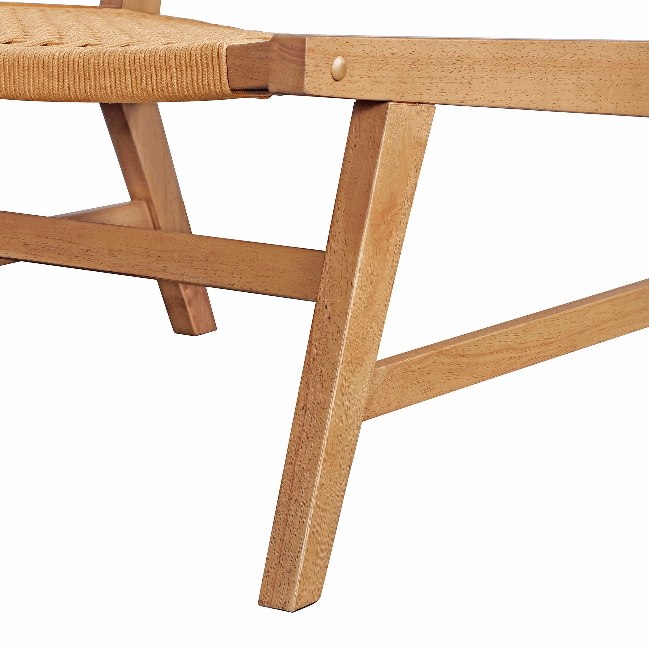 AVERO™ Vista Woven Accent Chair, Light Honey - AVERO™