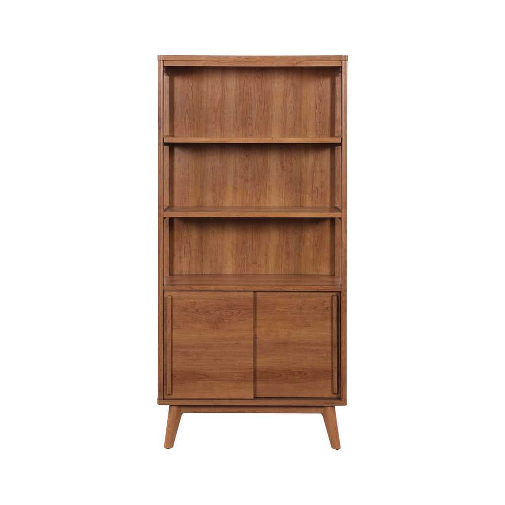 AVERO™ Greyson Bookcase, Acorn Finish - AVERO™