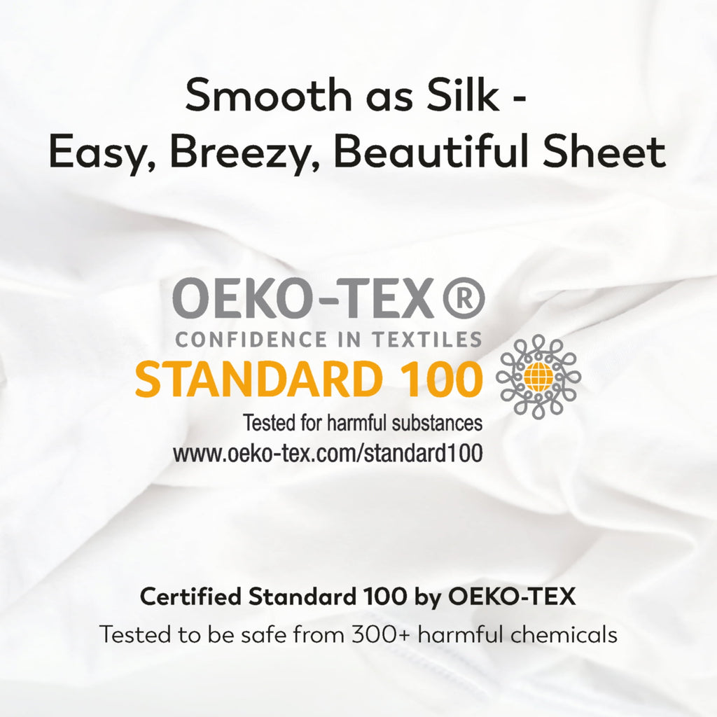 AVERO™ 300 Thread Count 100% Cotton Wrinkle Resistant Sheet Set, Full Soot Grey - AVERO™