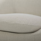 AVERO™ Mira Swivel Accent Chair, Cream - AVERO™