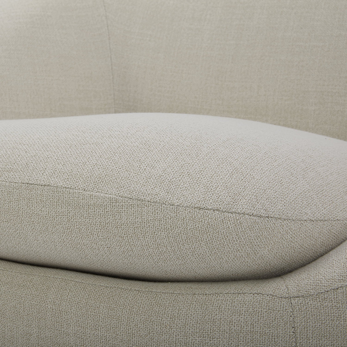 AVERO™ Mira Swivel Accent Chair, Cream - AVERO™