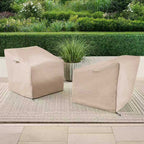 AVERO™ Bellamy Outdoor 2-Pack Lounge Chairs, Dark Brown - AVERO™