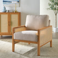 AVERO™ Springwood Caning Accent Chair, Light Honey Finish - AVERO™