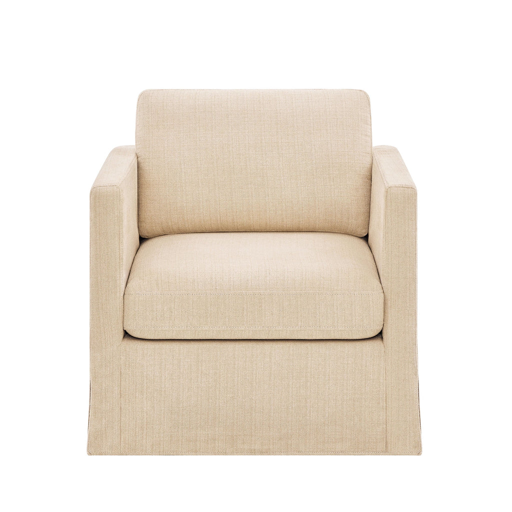 AVERO™ Waylen Swivel Accent Chair, Wheat - AVERO™