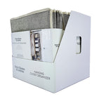 AVERO™ (4 pack) Gray Hanging Closet Organizer With 6 Shelves & Side Pockets - AVERO™