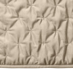 AVERO™ Tan Soft Velvet Embroidered Quilt, Full/Queen - AVERO™