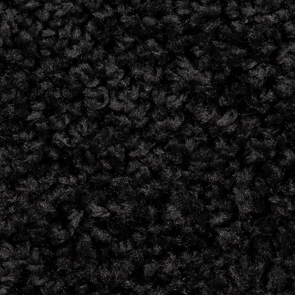 AVERO™ (2 pack) Traditional Solid Black Shag Indoor Area Rug, 3' x 4'8" - AVERO™