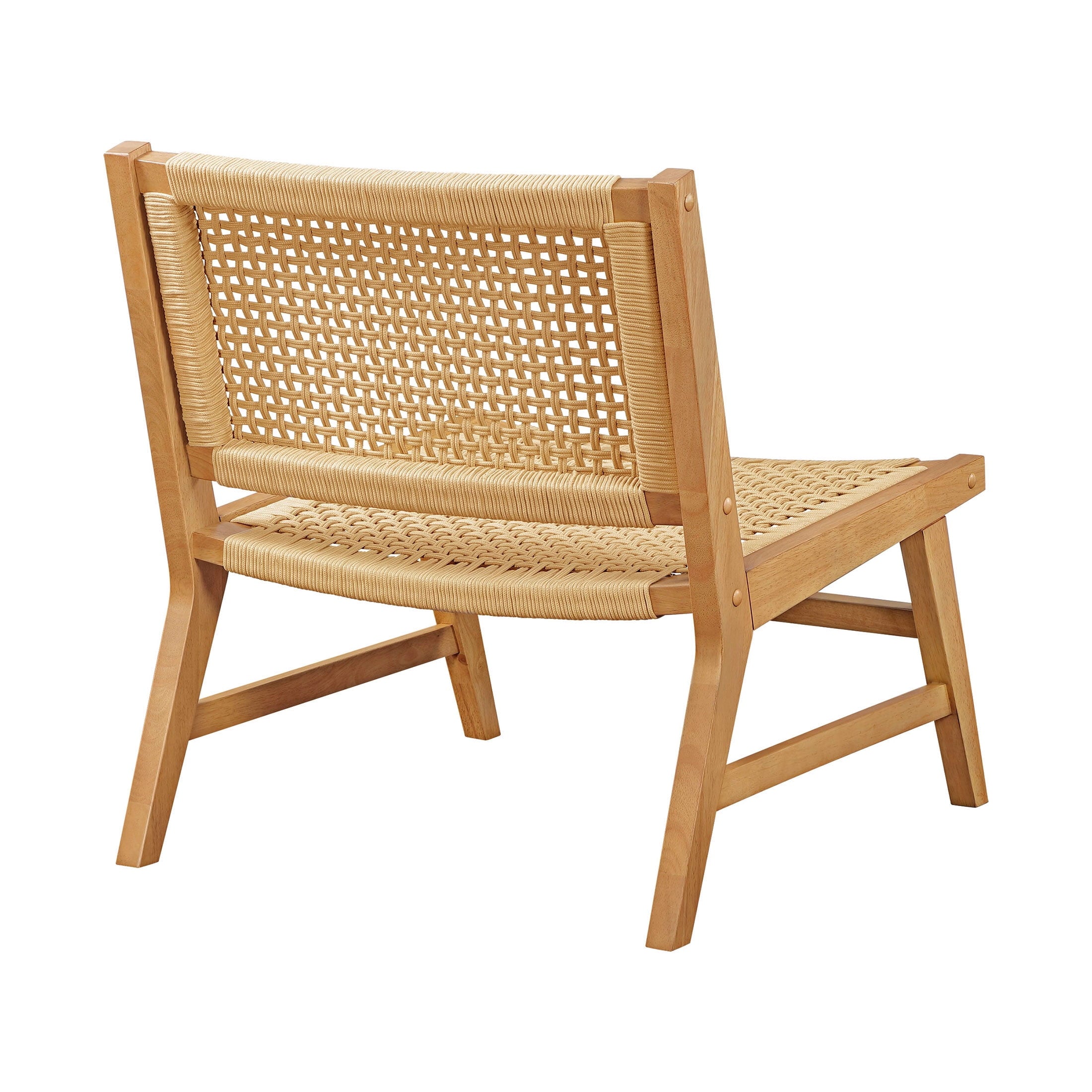 AVERO™ Vista Woven Accent Chair, Light Honey - AVERO™
