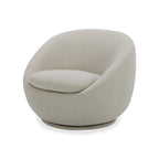 AVERO™ Mira Swivel Accent Chair, Cream - AVERO™