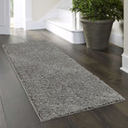 AVERO™ (2 pack) Solid Gray Shag Indoor Runner Rug, 1 ft 9 in x 5 ft - AVERO™