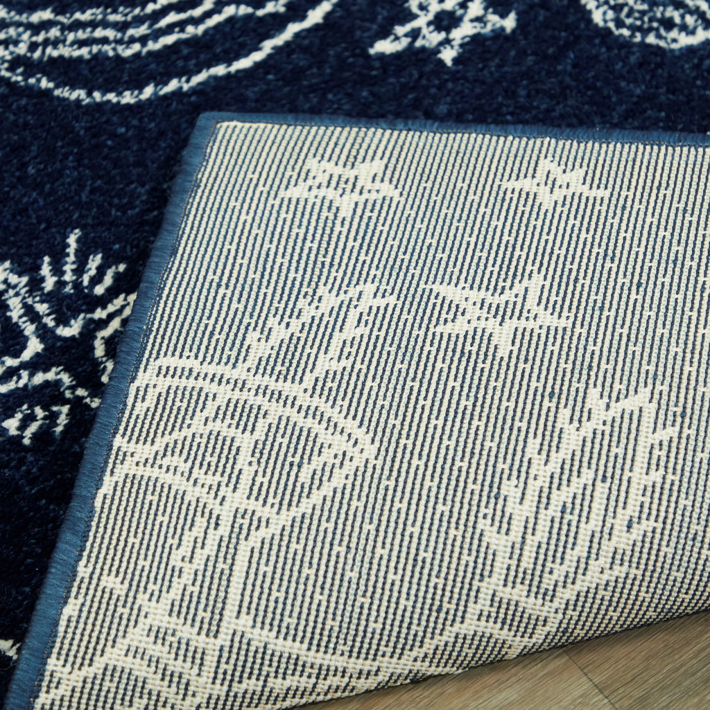 AVERO™ Navy Space Indoor Kids Rug, 4' x 5'5" - AVERO™