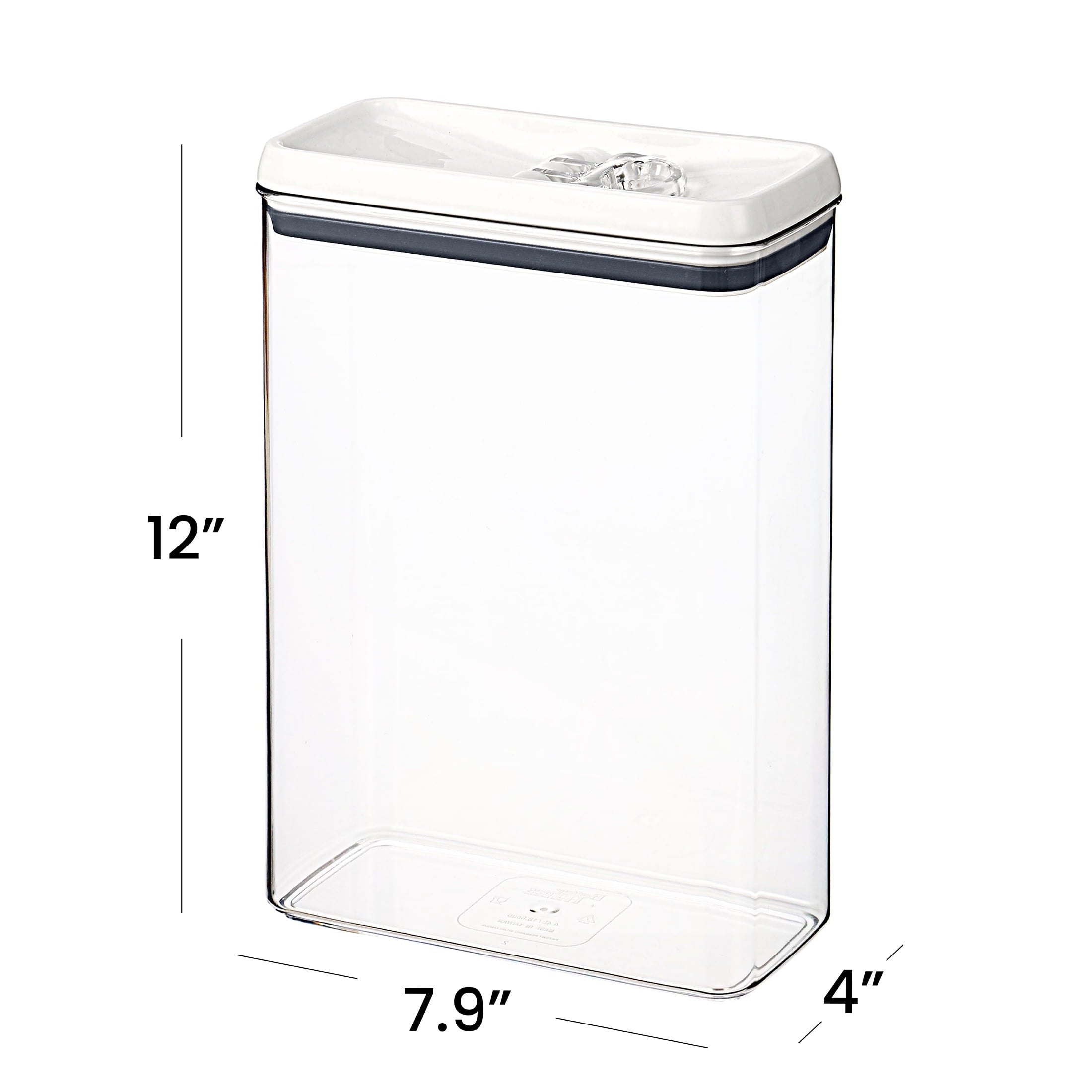 AVERO™ (2 Pack) Better Homes Gardens Canister 17.3 Cup Flip Tite Rectangular Food Storage Container - AVERO™