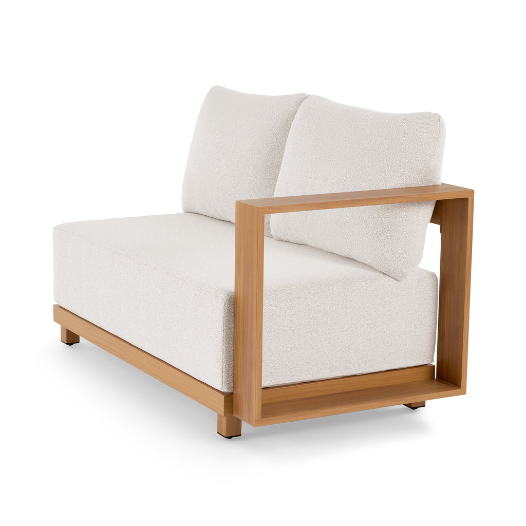 AVERO™ Juliet Beige Outdoor Loveseat Set with Patio Covers - AVERO™