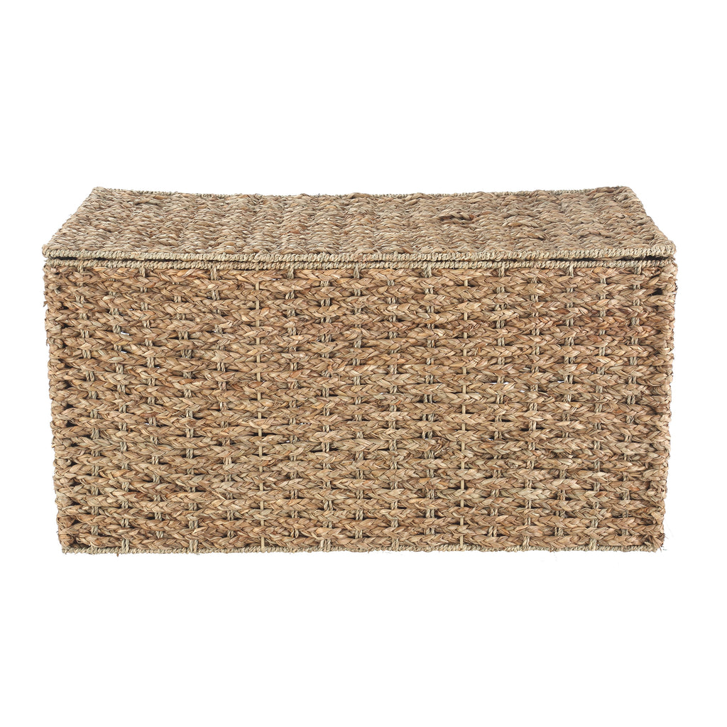 AVERO™ XL Braided Seagrass Storage Trunk - AVERO™