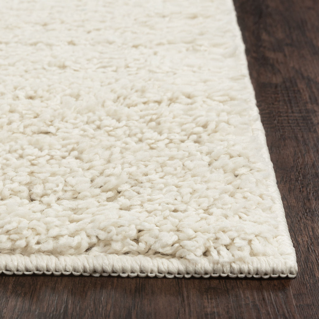 AVERO™ (2 pack) Solid Shag Indoor Area Rug, Ivory, 3 ft x 4 ft 8 in - AVERO™