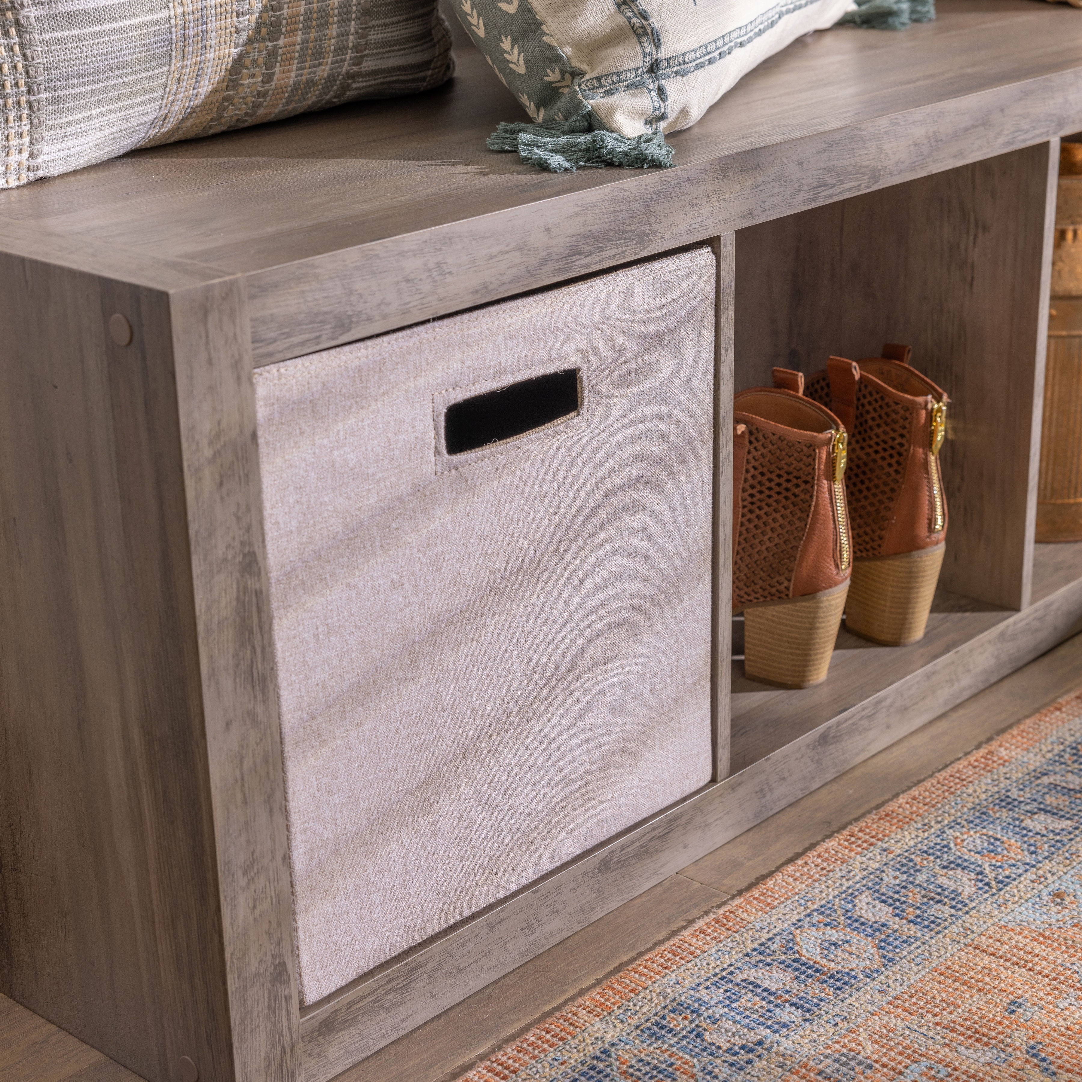 AVERO™ 3 Cube Storage Organizer, Rustic Gray - AVERO™