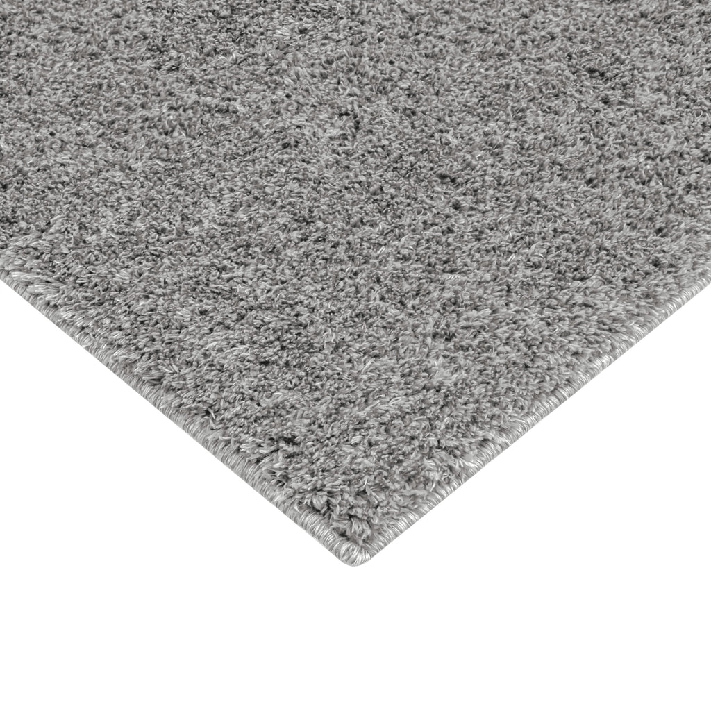 AVERO™ Gray Plush Shag Area Rug, 5' x 7' - AVERO™