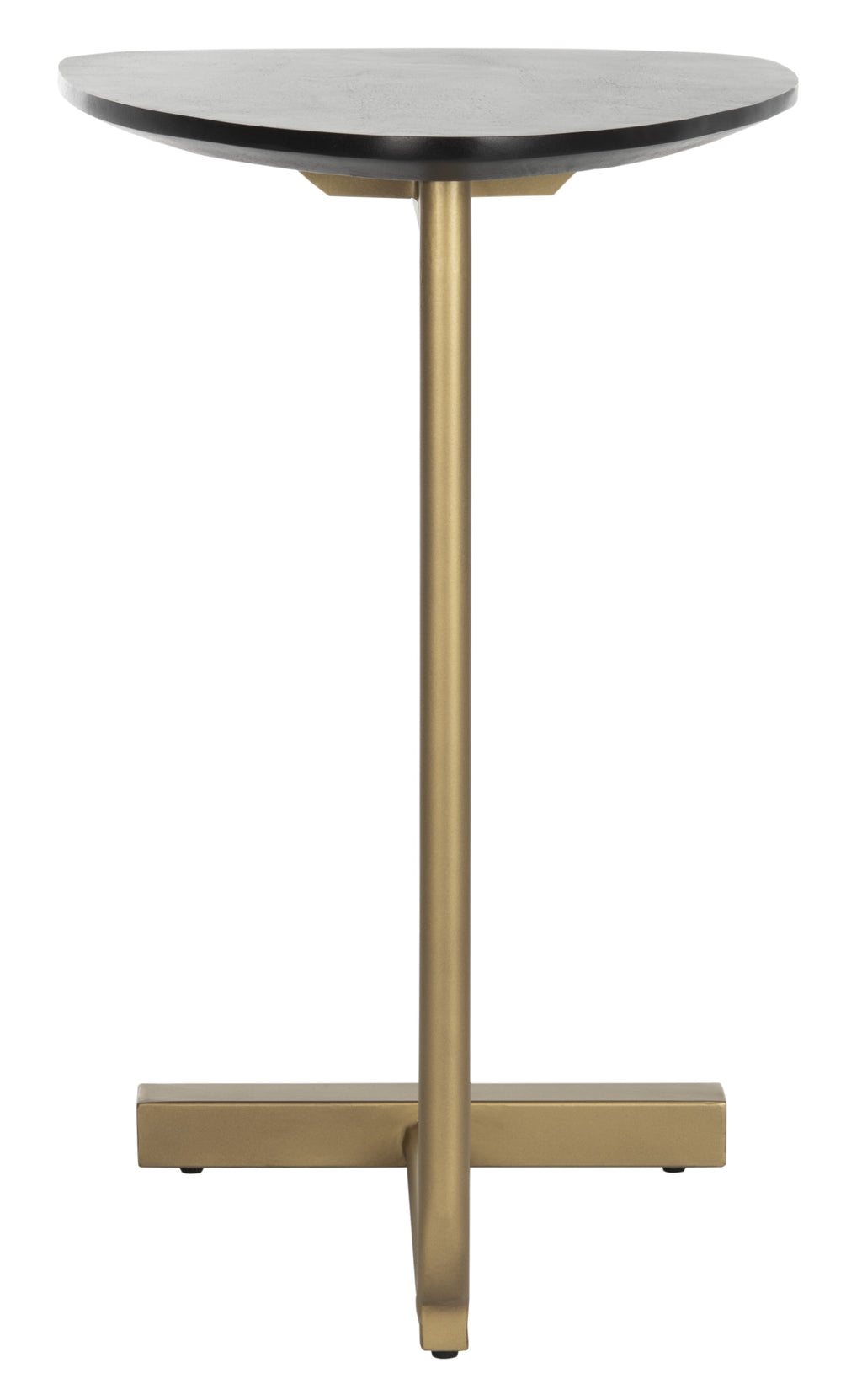 AVERO™ Kaiya Contemporary Glam C-Table, Black/Gold, Black/Gold - AVERO™