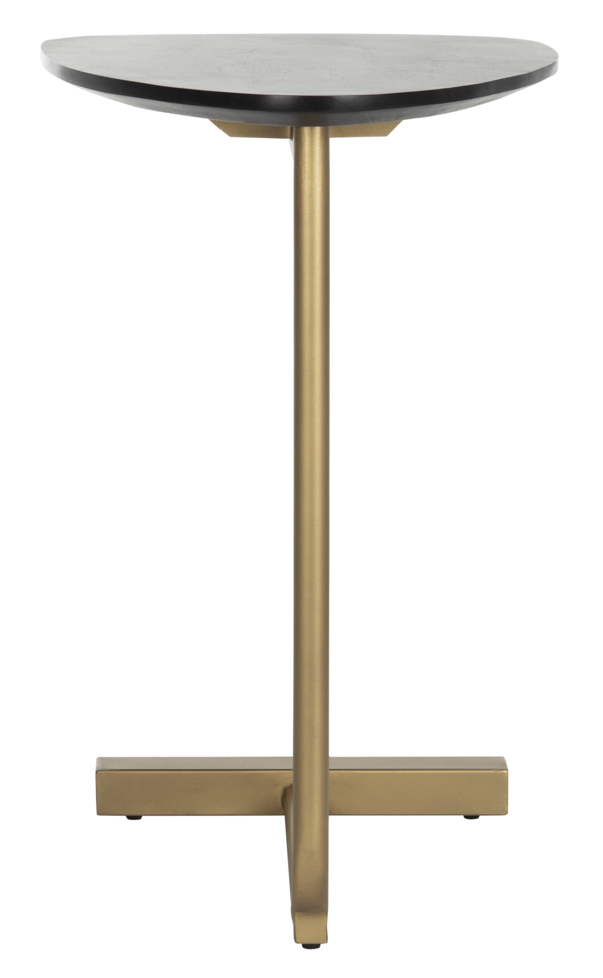 AVERO™ Kaiya Contemporary Glam C-Table, Black/Gold, Black/Gold - AVERO™