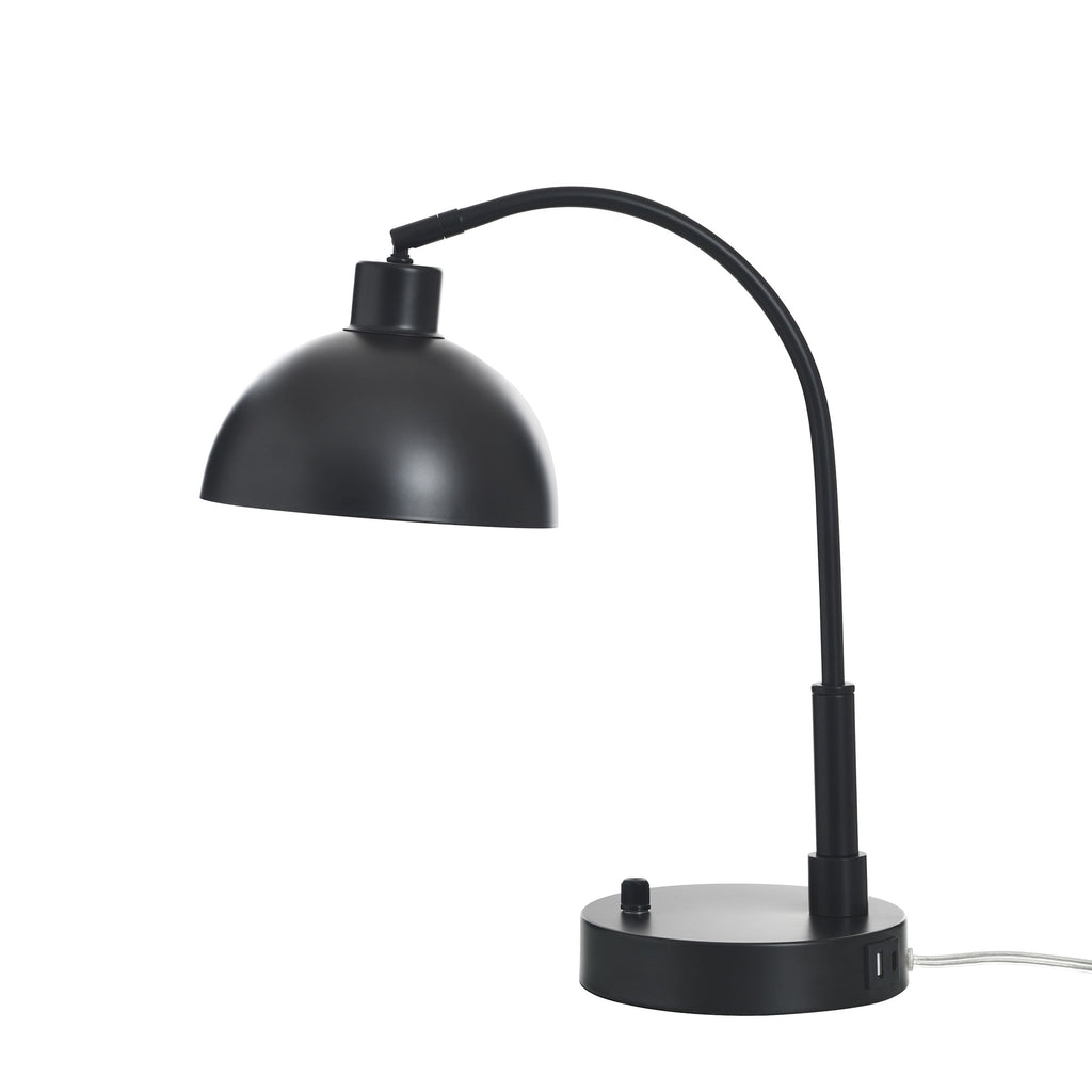 AVERO™ Black Finish Arch Dome Table Lamp - AVERO™