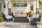 AVERO™ Rockport Outdoor Wicker Sofa, Brown - AVERO™