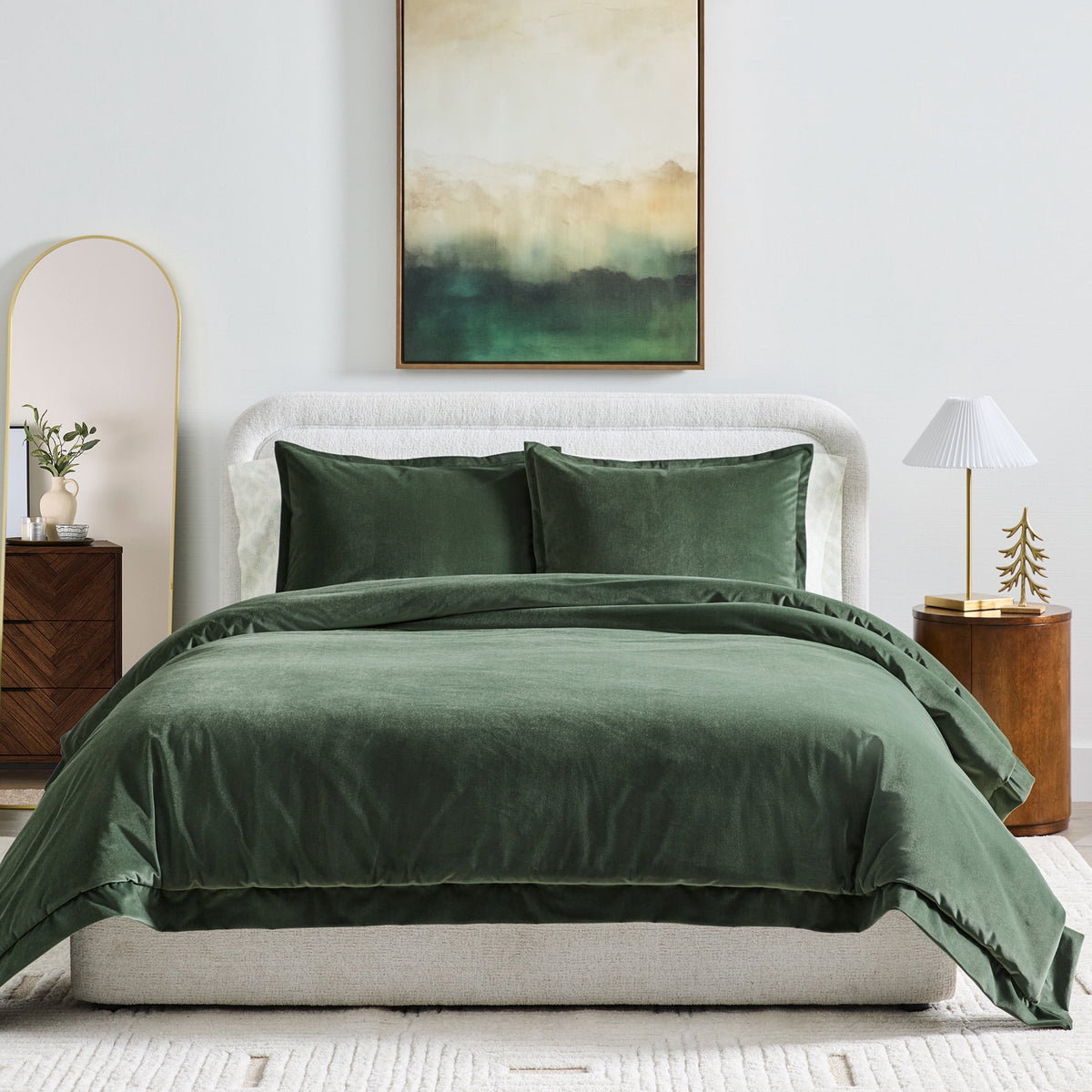 AVERO™ 3-Piece White Paisley Matelasse Comforter Set, Full/Queen - All-Season Bedding