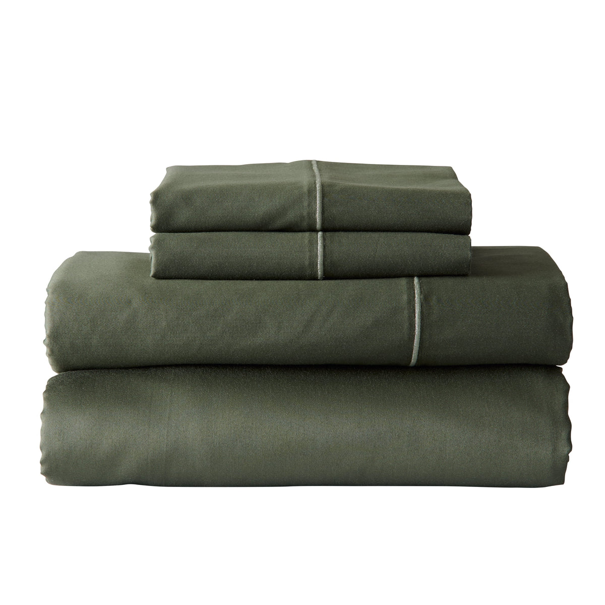 AVERO™ 4-Piece 400 Thread Count Cotton Sateen Performance Bed Sheet Set, Grey, Queen