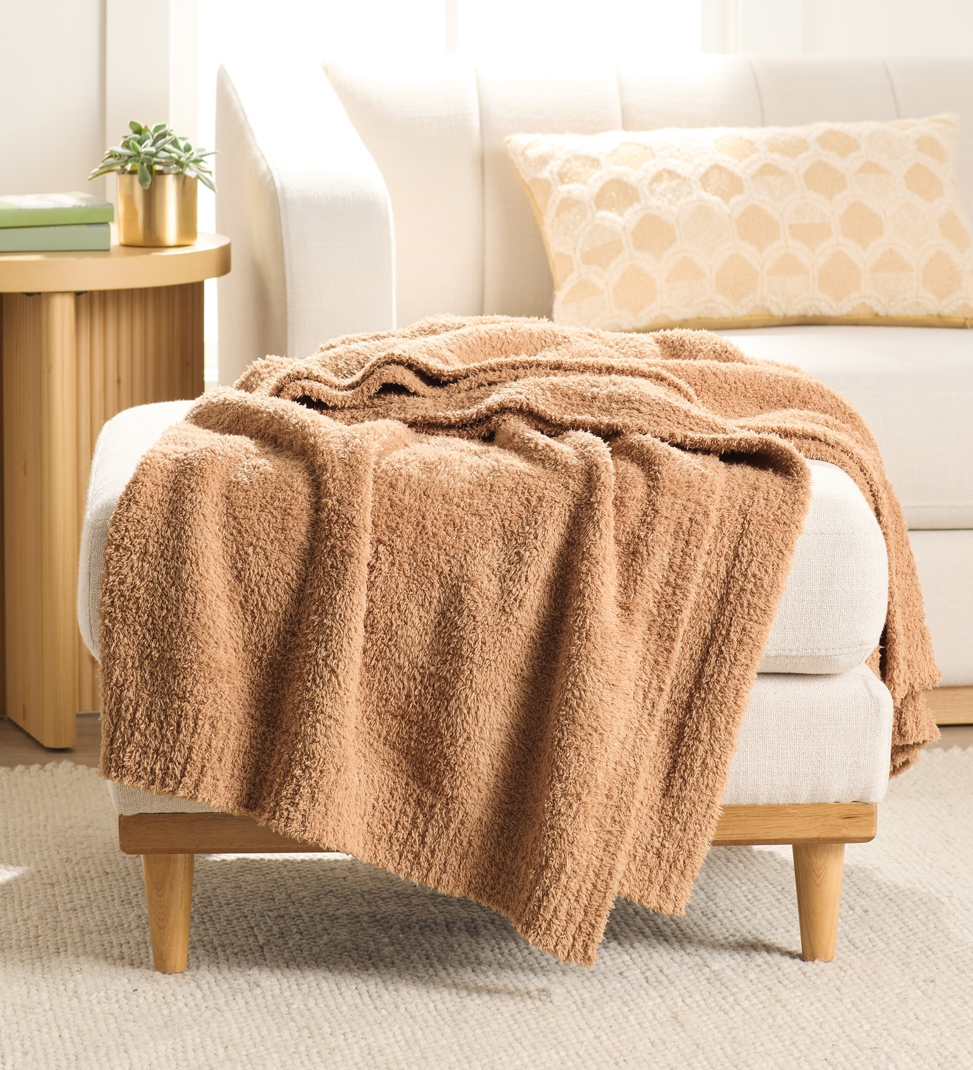 AVERO™ Cozy Knit Throw Blanket, Blue Silver, 50 x 72 in