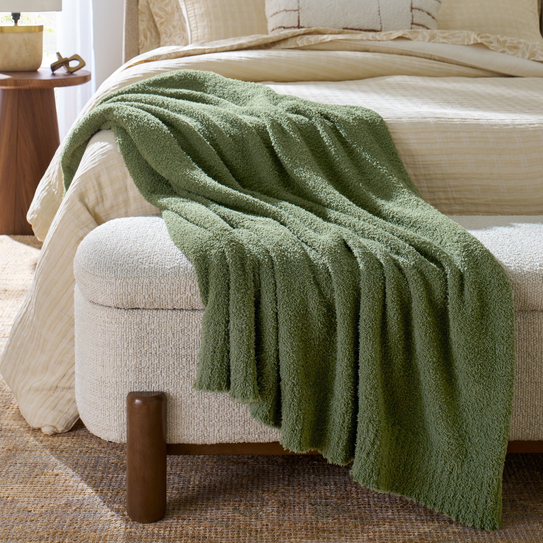AVERO™ Cozy Knit Throw Blanket, Blue Silver, 50 x 72 in
