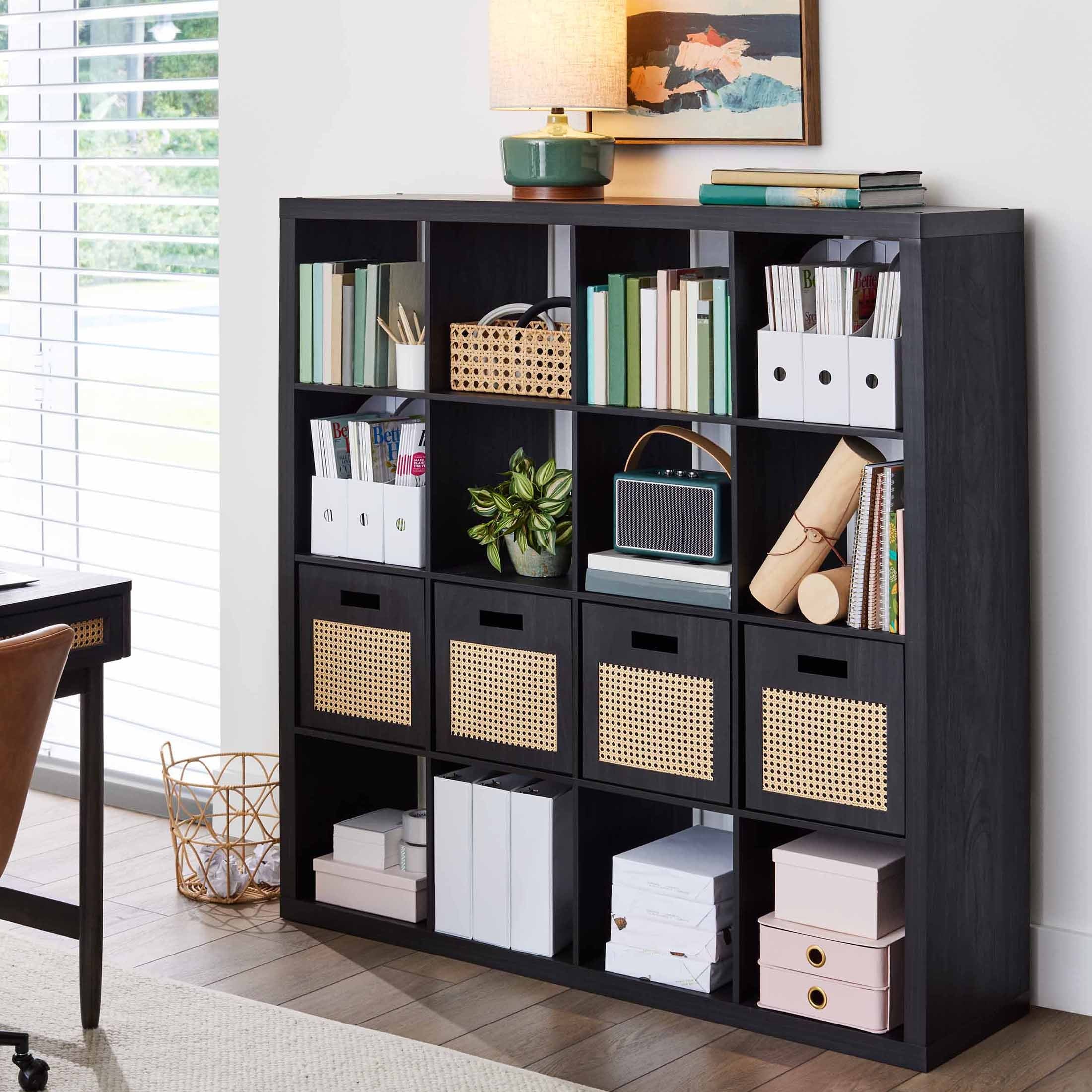 AVERO™ 16 Cube Storage Organizer, White Texture
