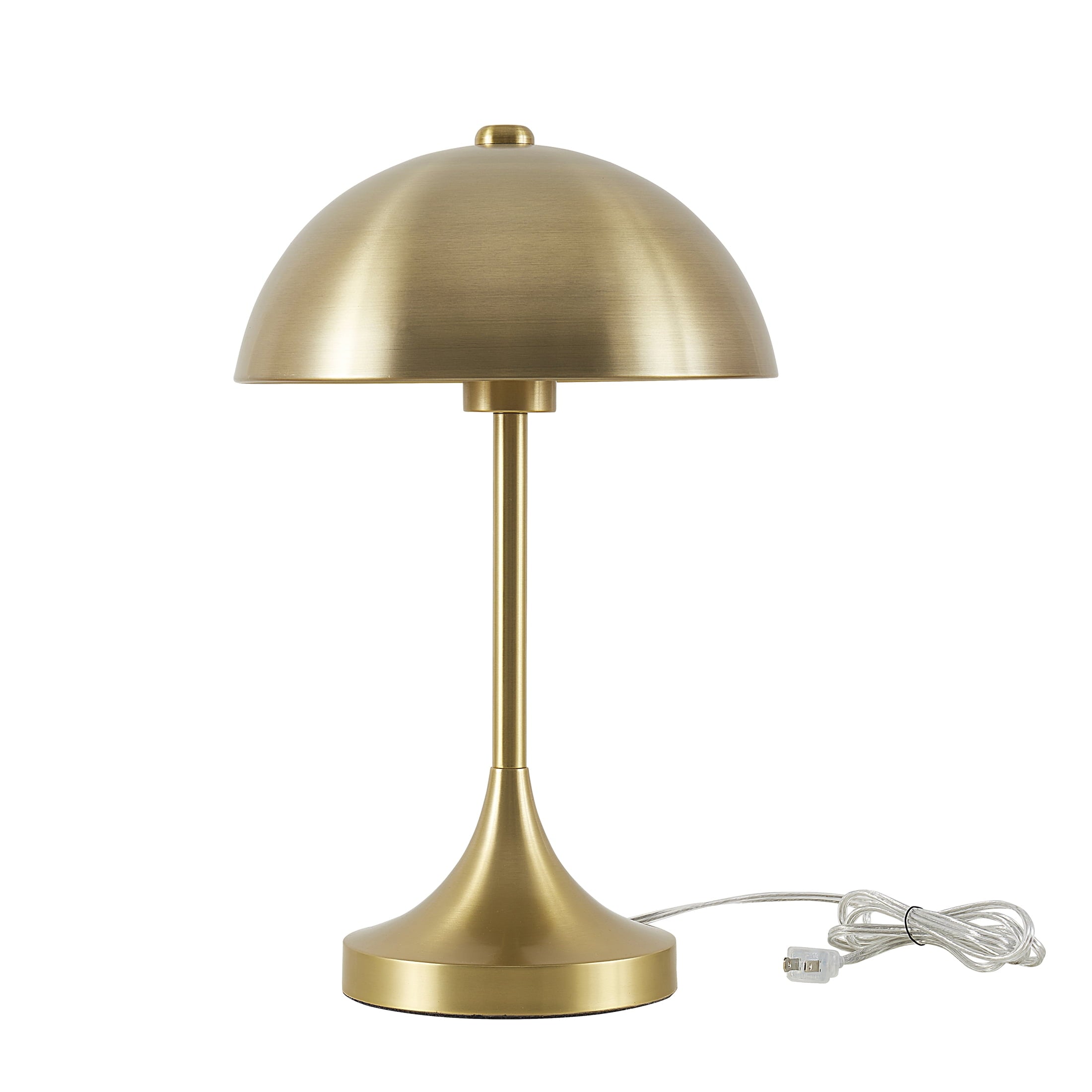 AVERO™ Modern Dome 18 in Touch On/Off Table Lamp, Brass - AVERO™