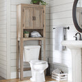 AVERO™ Over the Toilet Bathroom Storage Cabinet, Rustic Gray - AVERO™