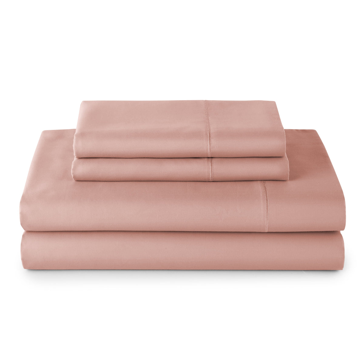 AVERO™ 4-Piece 300 Thread Count Bashful Blooms Cool Cotton Sateen Bed Sheet Set, Queen - Deep Pocket