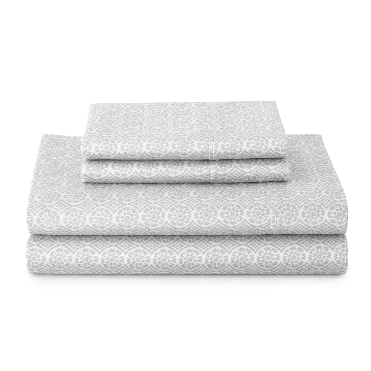 AVERO™ 4-Piece 300 Thread Count 100% Cotton Sateen Sheet Set, Soft Sea, Queen