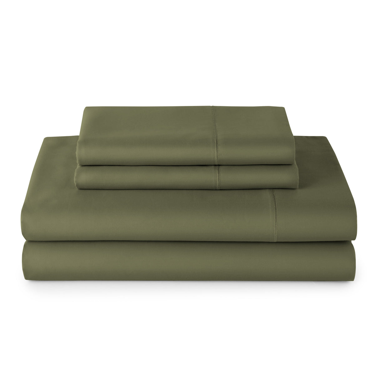 AVERO™ 4-Piece 400 Thread Count Cotton Sateen Performance Bed Sheet Set, Grey, Queen