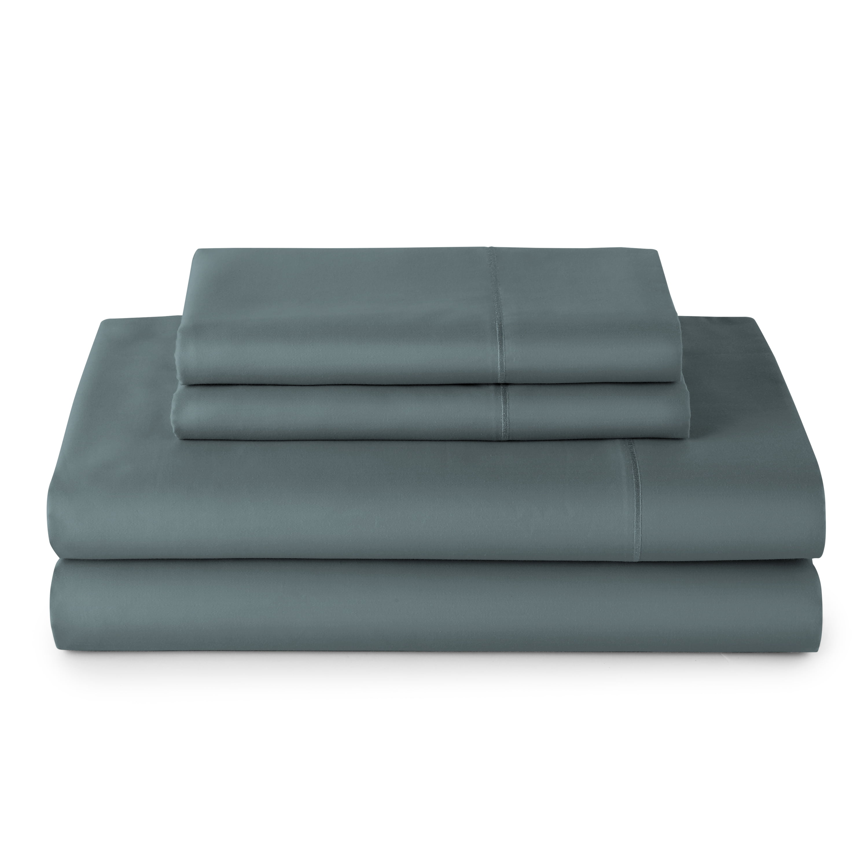 AVERO™ 4-Piece 400 Thread Count Cotton Sateen Performance Bed Sheet Set, Grey, Queen