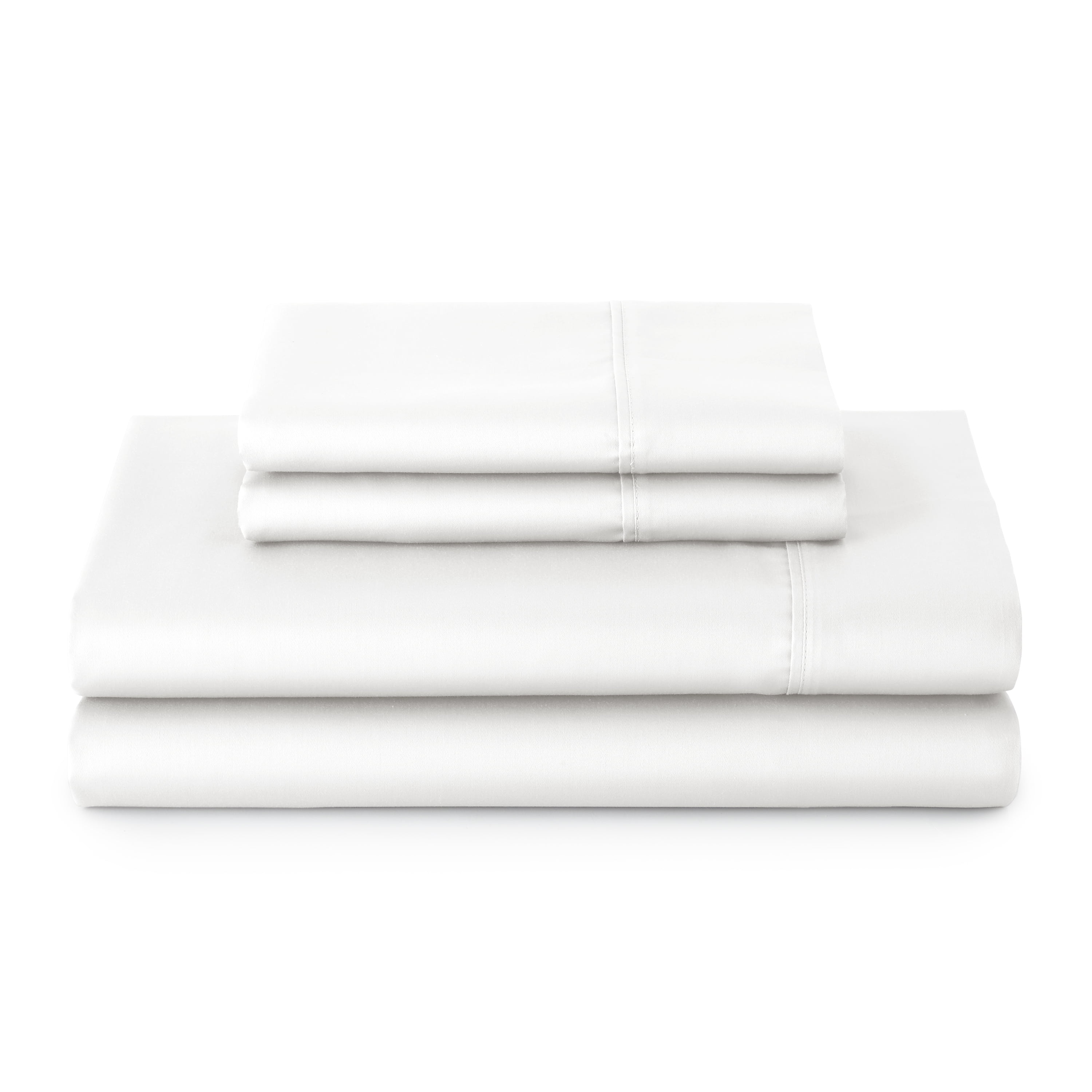 AVERO™ 4-Piece 300 Thread Count Bashful Blooms Cool Cotton Sateen Bed Sheet Set, Queen - Deep Pocket