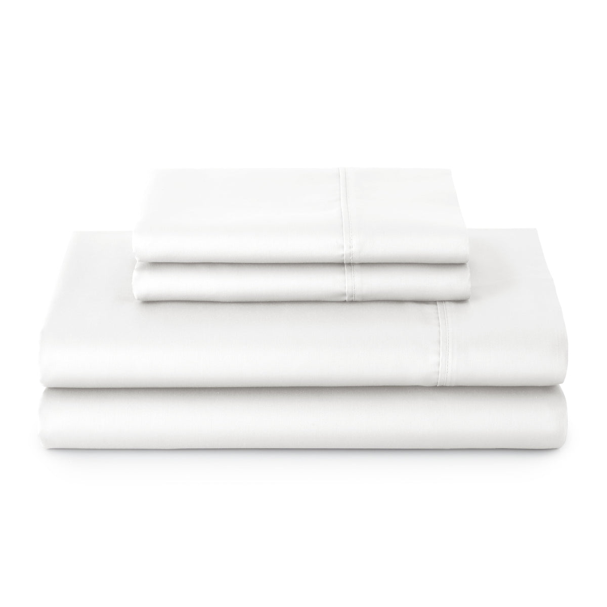 AVERO™ 4-Piece 300 Thread Count 100% Cotton Sateen Sheet Set, Soft Sea, Queen