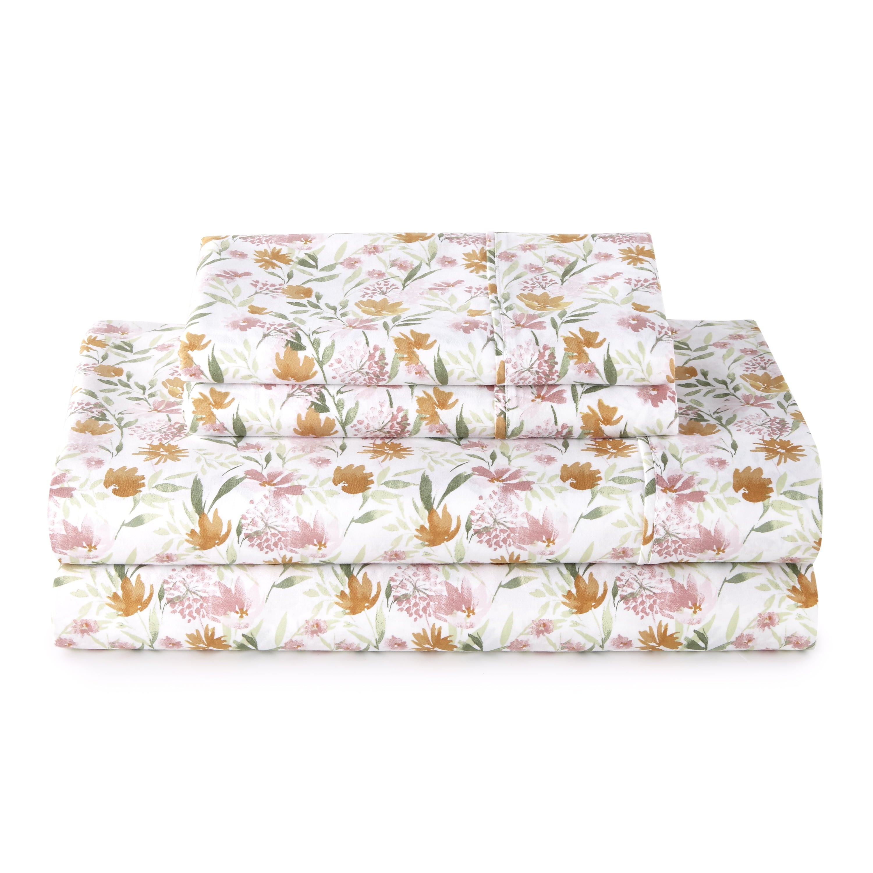 AVERO™ 4-Piece 300 Thread Count 100% Cotton Sateen Sheet Set, Soft Sea, Queen