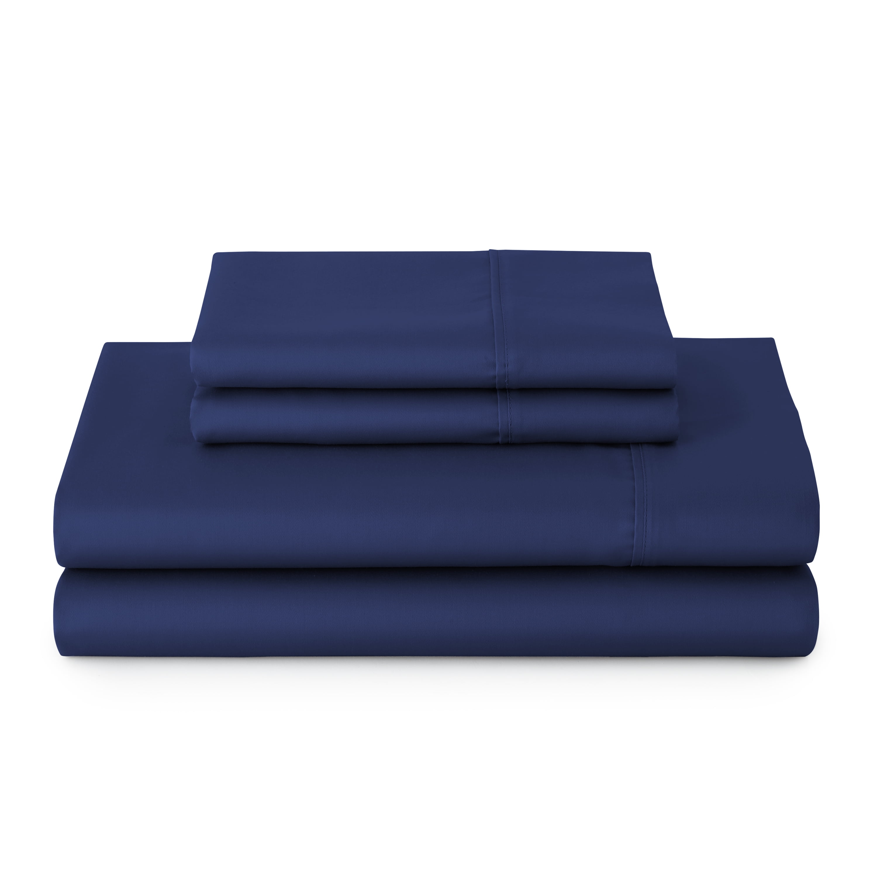 AVERO™ 4-Piece 300 Thread Count Blue Cove Cotton Sateen Bed Sheet Set, Queen - AVERO™