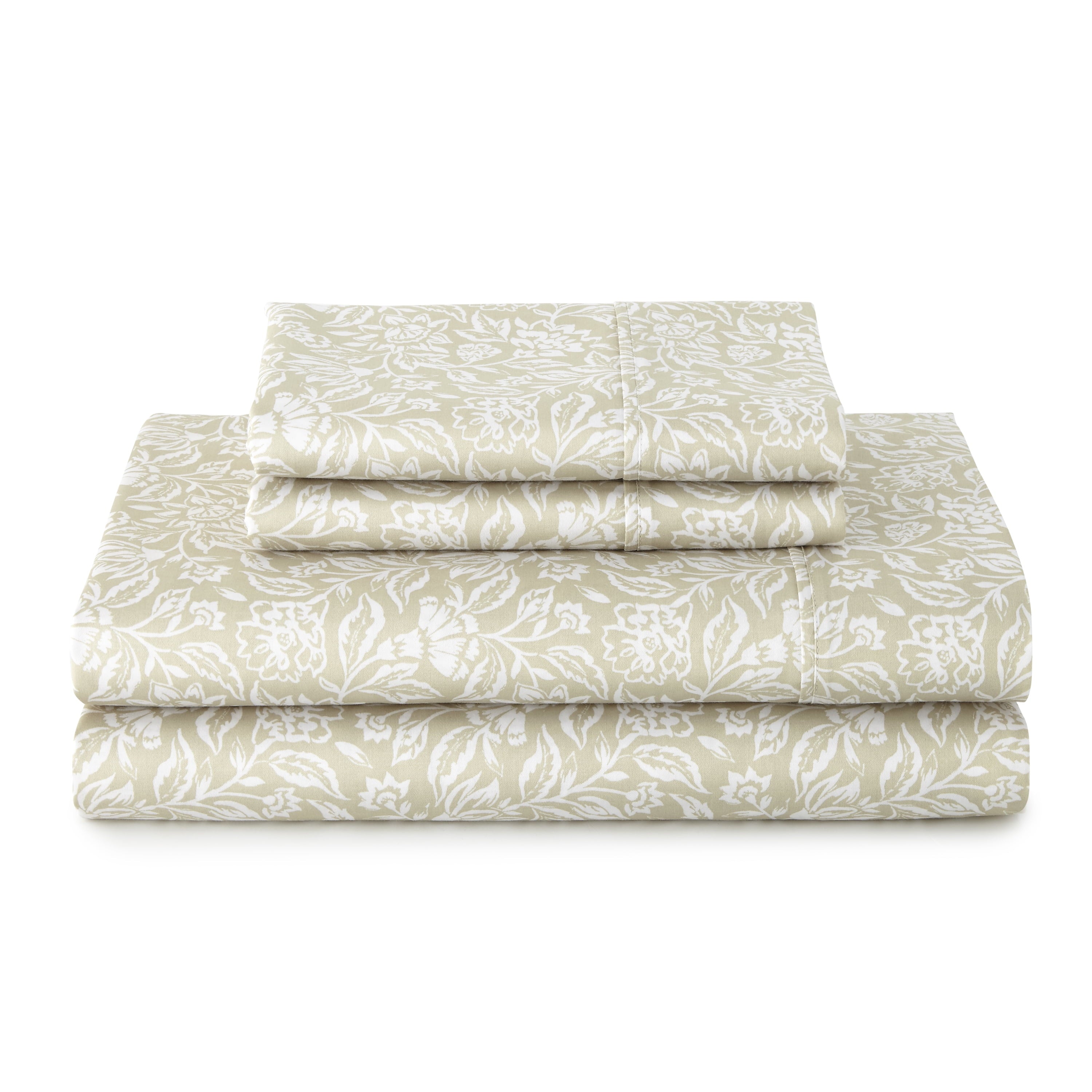 AVERO™ 4-Piece 300 Thread Count 100% Cotton Sateen Sheet Set, Soft Sea, Queen