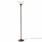 AVERO™ 71" New Ribbed Frosted Glass Oil Rubbed Bronze Floor Lamp, Modern Styling - AVERO™