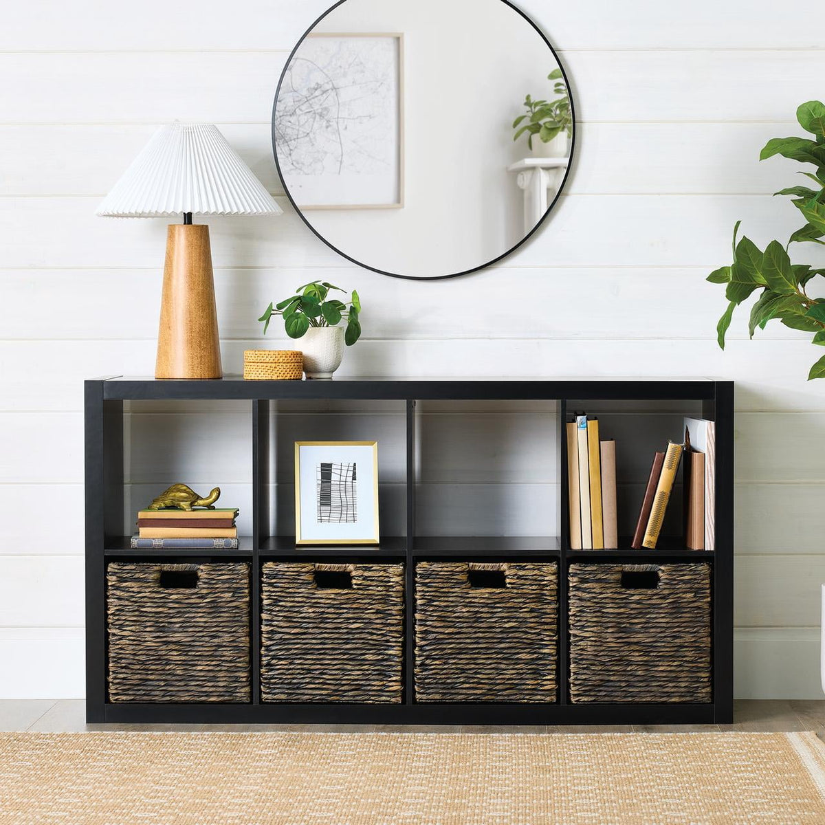 AVERO™ 8 Cube Storage Organizer, Textured White