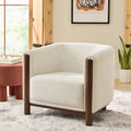 AVERO™ Adlin Accent Chair, Cream Boucle - AVERO™