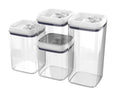 AVERO™ Flip-Tite 4-Pack Square Food Storage Container Set - AVERO™
