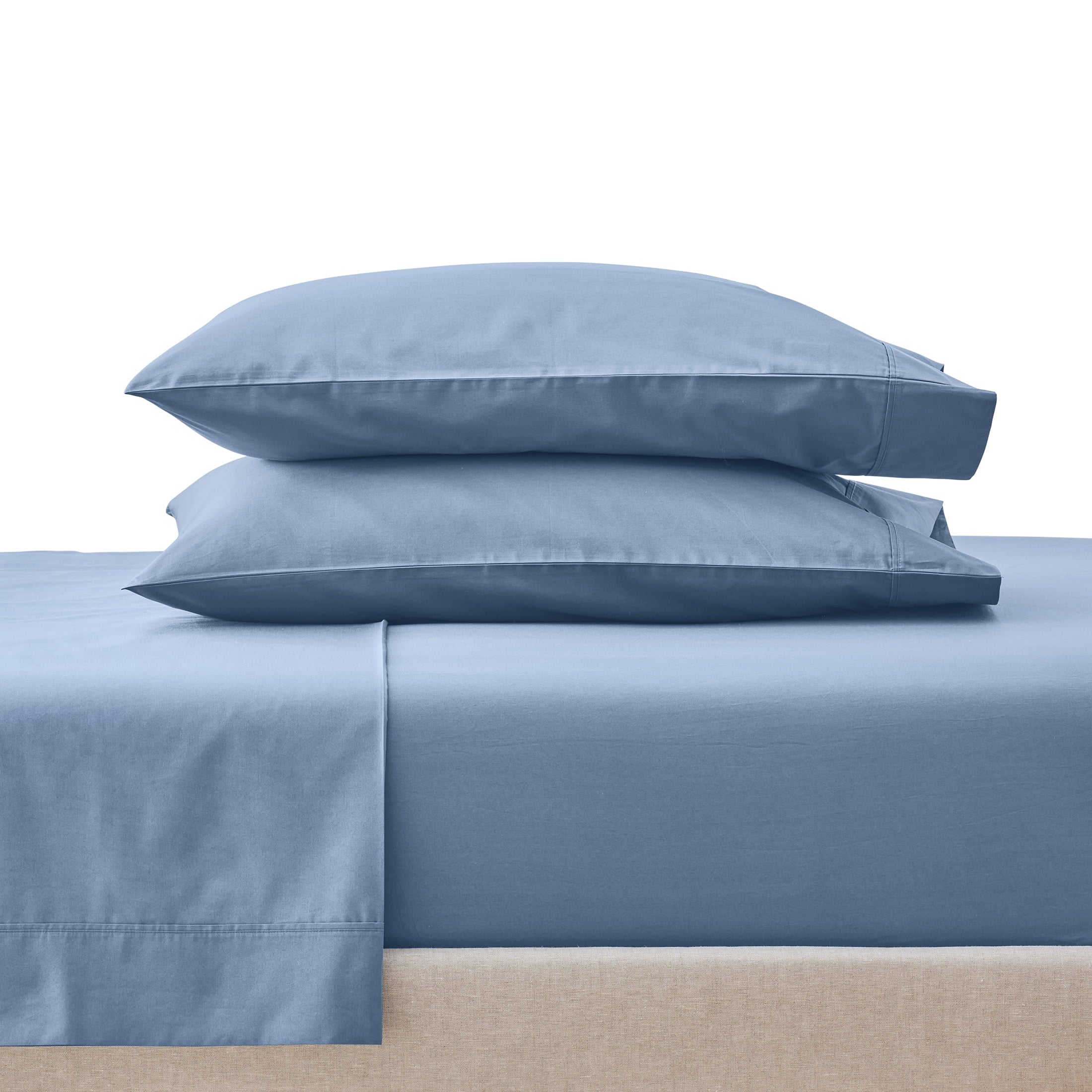 AVERO™ Cool & Crisp 300 Thread Count Cotton Percale Bed Sheet Set, Ziggy Geo Print Gray, Twin