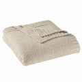 AVERO™ Beige Cozy Knit Blanket, Full/Queen Bedding - AVERO™